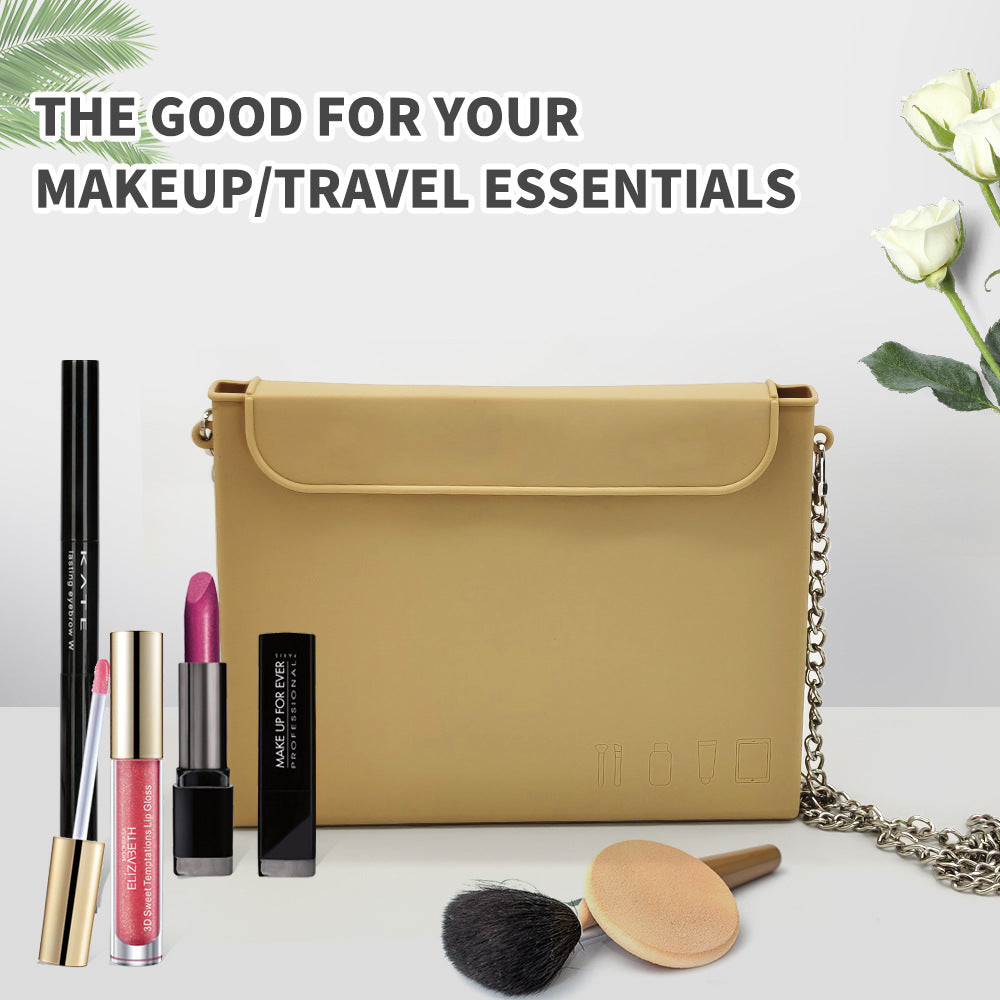 Women's Casual Silicone Large Capacity Cosmetic Organizer