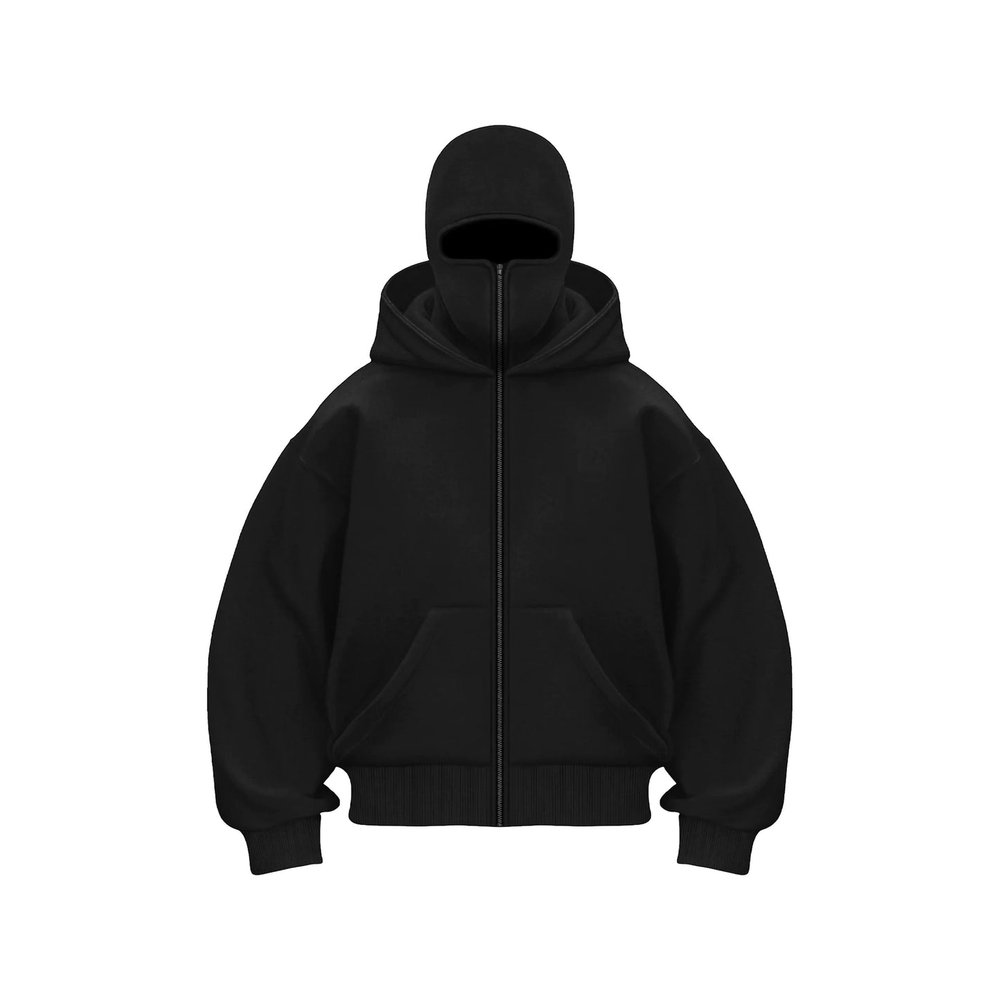 Double Hood Fleece-Lined Sweater